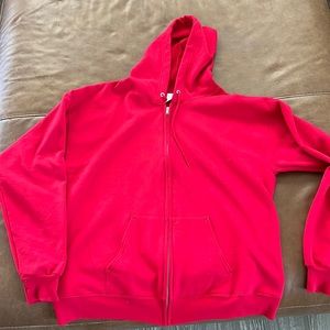 Zip Up Sweater Hoodie